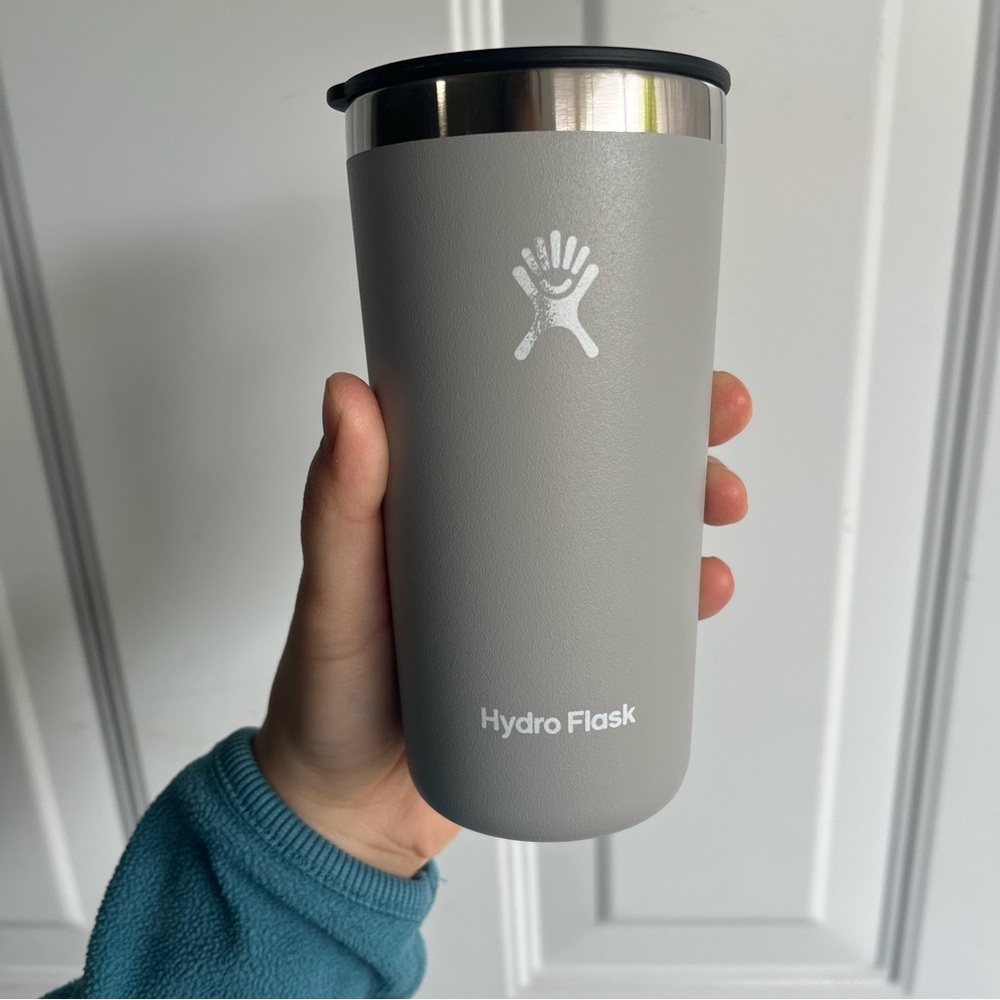 Hydro Flask 16oz All Around Stainless Steel Tumbler Leak Resistant Press-in Lid